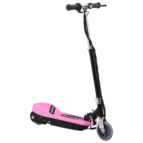 Elektrisk sparkcykel 120 W rosa