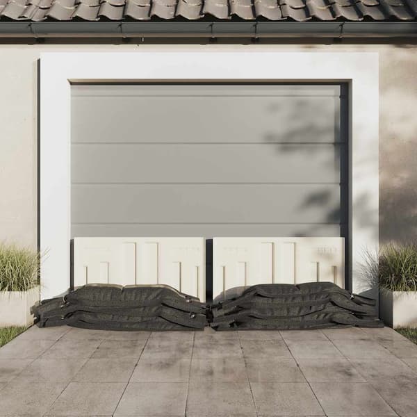 Sandsäckar 100 st mörkgrön 103x25 cm HDPE