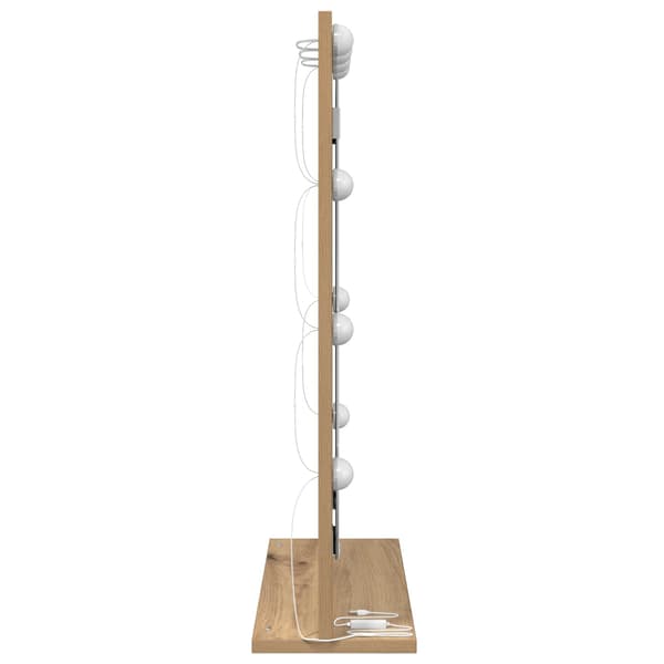 Smink Spegel Artisan Ek 70 x 50 x 18 cm Rektangulär
