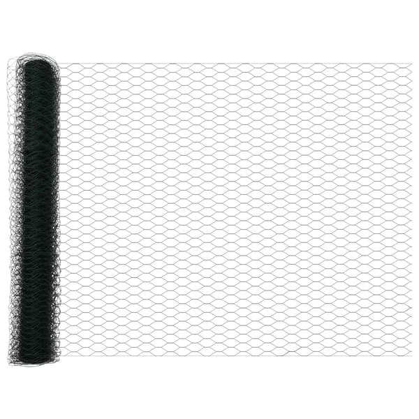 Hexagonstängsel Grön 1 x 10 m PVC