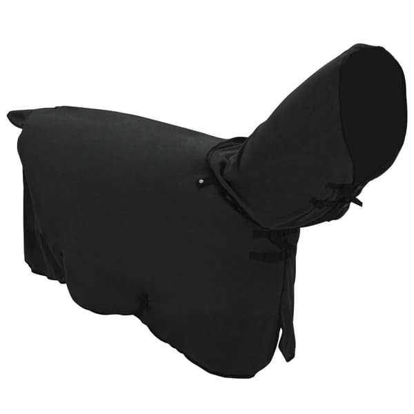 Hästdyna Svart 75 cm Polyester Fleece