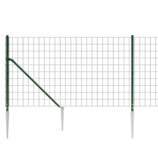 Stängsel med markspett grön 1x10 m