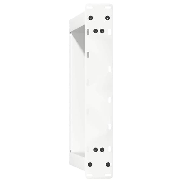 Soffbordsben U-formade 2 st vita 60x(42-43) cm stål