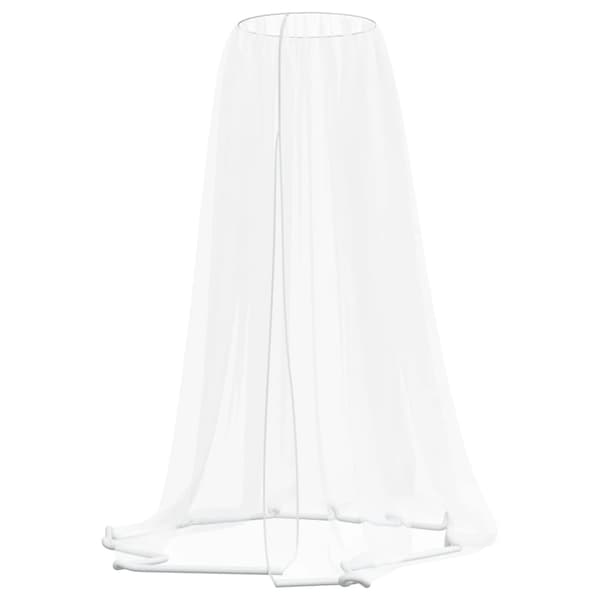 Myggnät för paraply 220 mesh vit Φ330x250 cm