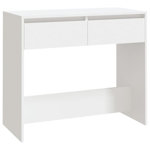 Konsolbord vit 89x41x76,5 cm konstruerat trä
