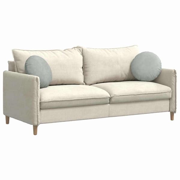 Sittkuddar 2 pcs Ljusgrå Ø 40 x 13 cm Sammet