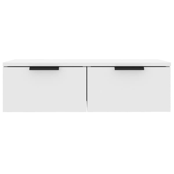 Väggskåp vit 68x30x20 cm konstruerat trä