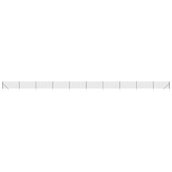 Stängsel med markspett antracit 0,8x25 m