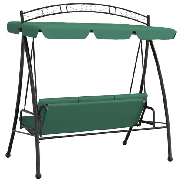 Hammock grön 198 cm tyg och stål
