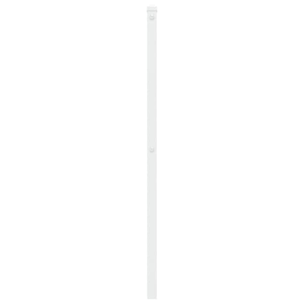 Ersättningsgavel metall vit 107 cm