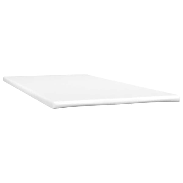 Ramsäng med madrass mörkblå 90x200 cm sammet