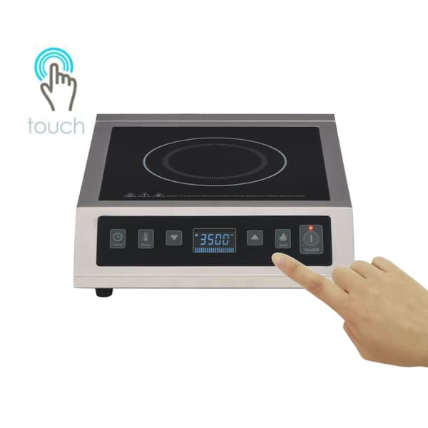 Induktionsplatta med touch-display 3500 W
