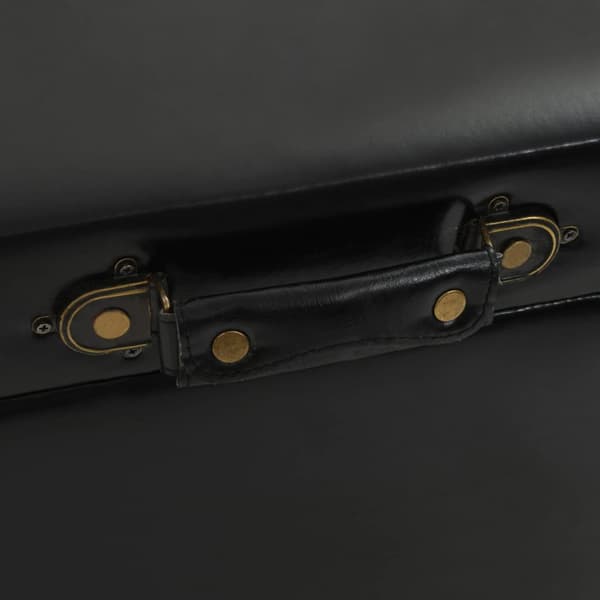 Soffbord MDF och stål 102x51x48 cm