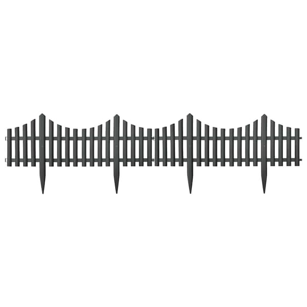Rabattkant 17 delar antracit 10 mm PP