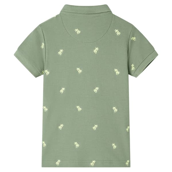 Pikétröja för barn khaki 104
