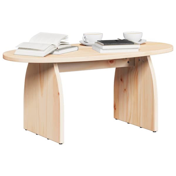 Kaffeebord Brun 80 x 40 x 35 cm Massiv furu