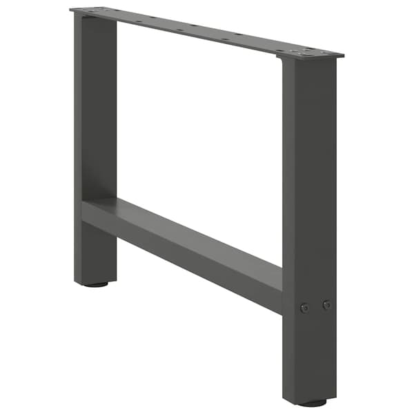 Soffbordsben antracit 2 st 70x(42-43) cm stål
