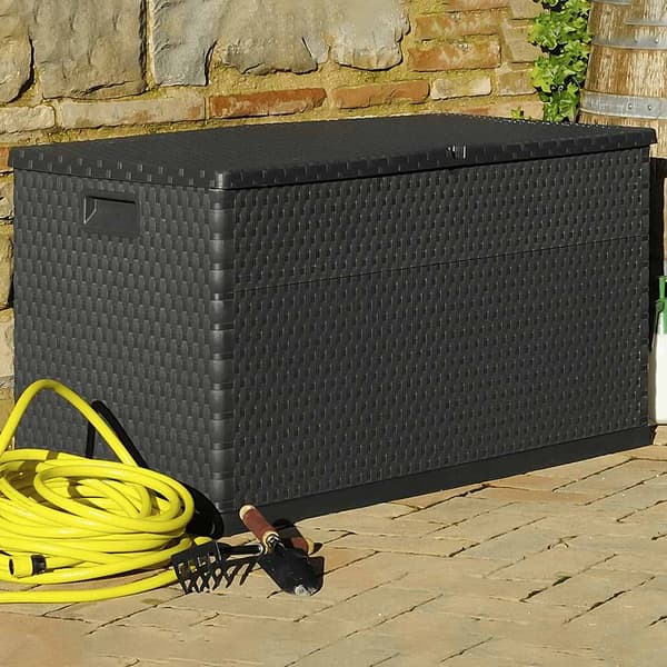Dynbox antracit 120x56x63 cm PP-rotting