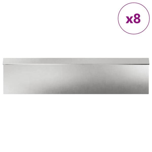 Snigelstaket 12 pcs Silver Rostfritt stål