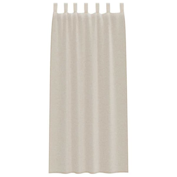 Voile Gardin 2 st Sand 225 x 140 cm Polyester