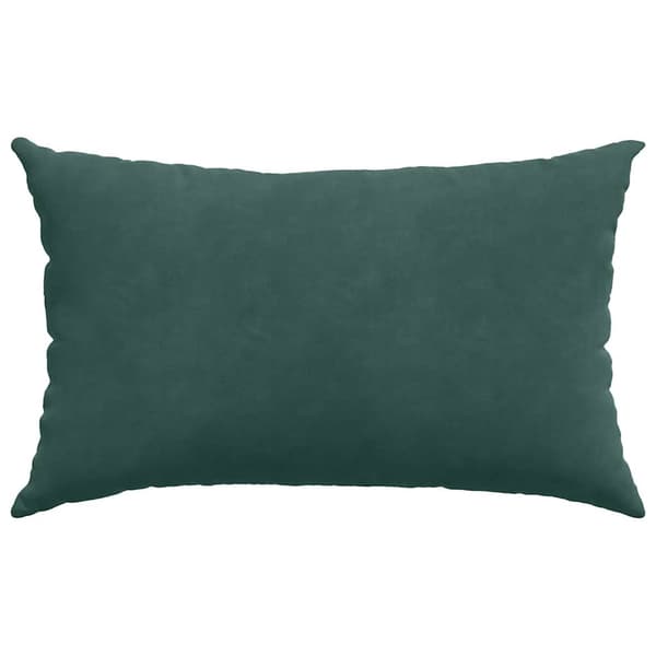 Sofakuddar 2 pcs Mörkgrön 50 x 30 cm Kordread tyg