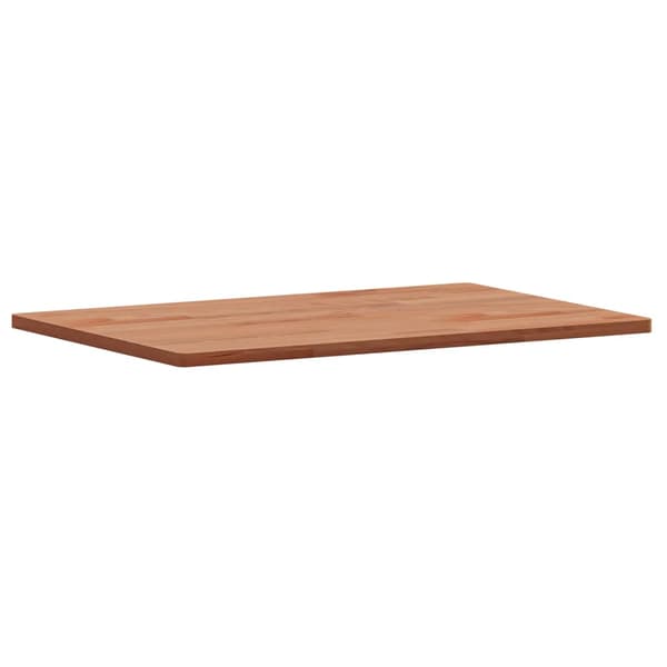 Bordsskiva 60x40x1,5 cm rektangulär massivt bokträ