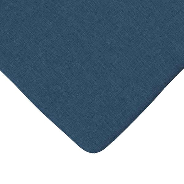Sittkuddar 4 pcs Blå 40 x 40 x 3 cm tyg