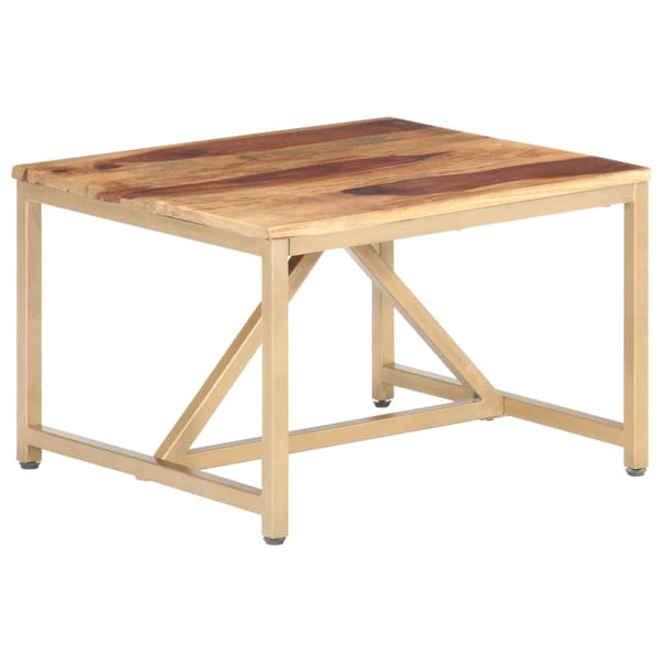 Sidobord 60x60x40 cm massivt trä