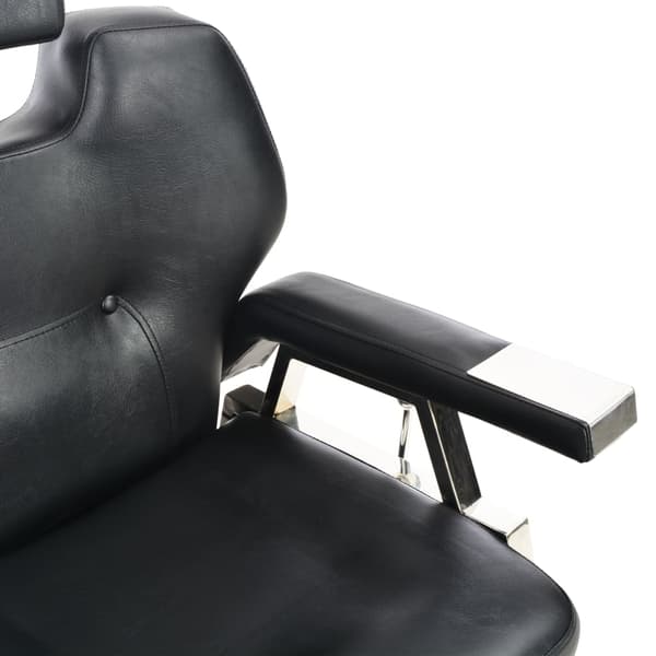 Frisörstol 72x68x98 cm svart konstläder