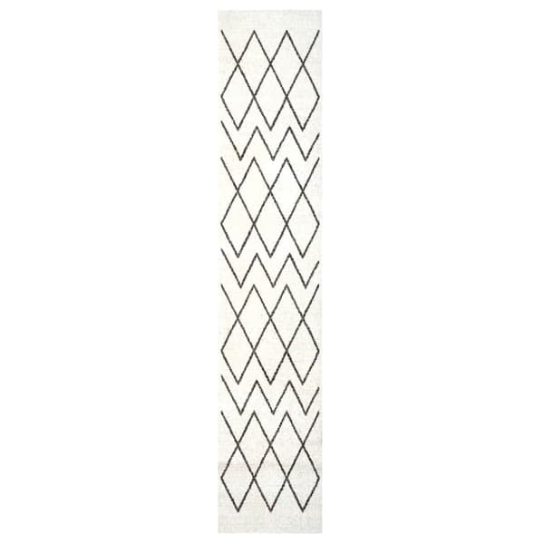Köksmatta Vit 300 x 60 cm Sammet