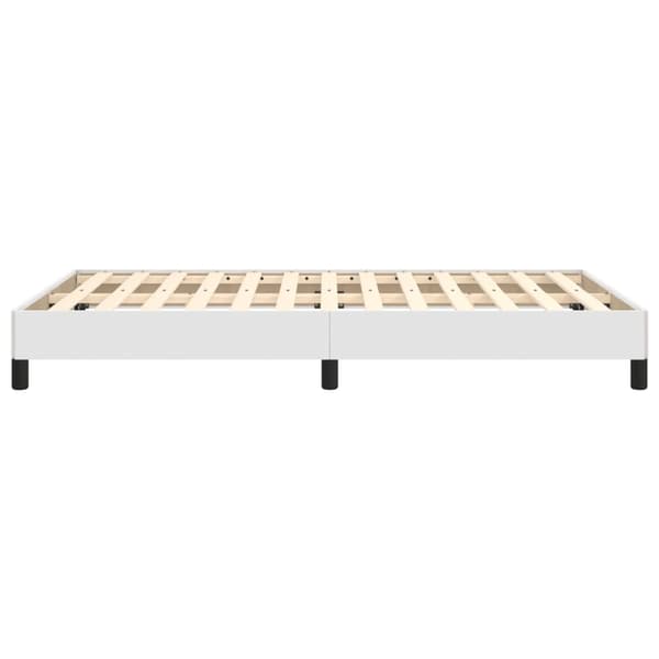 Sängram vit 120x200 cm konstläder
