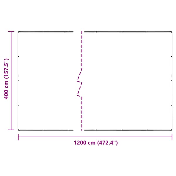 Växtskydd Transparent 4 x 12 m PVC