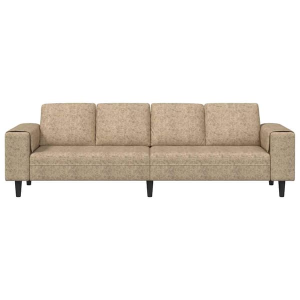 Vardagsrumsoffa Ljusgrå 250 x 77 x 76 cm