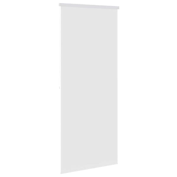 Rullgardin för dusch 100x240 cm vit