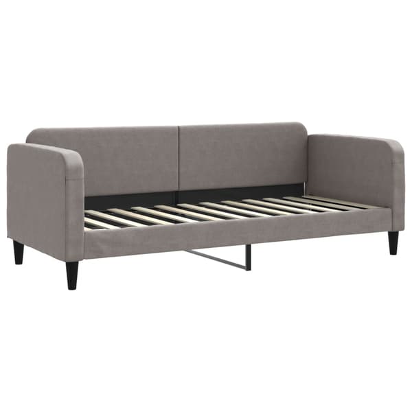 Dagbädd taupe 80x200 cm tyg