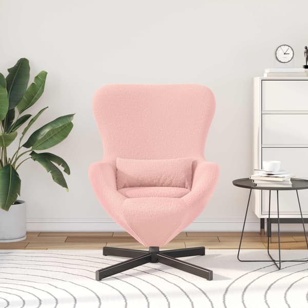 Äggfåtölj Rosa 63 x 73 x 90 cm tyg