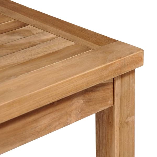 Trädgårdsbord 80x80x77 cm massiv teak