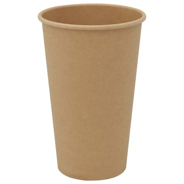 Kaffekoppar i papper 1000 st 16oz 400ml brun