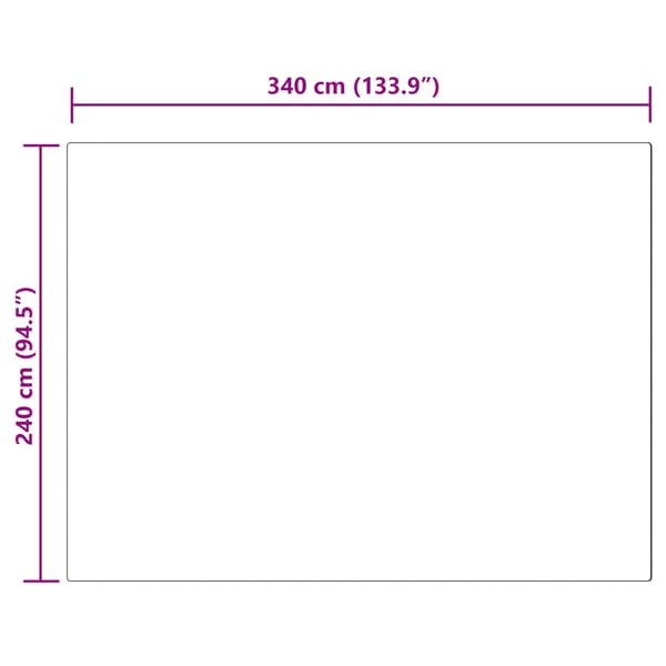 Fuskfäll matta TAFALLA Beige 240 x 340 cm Polyester