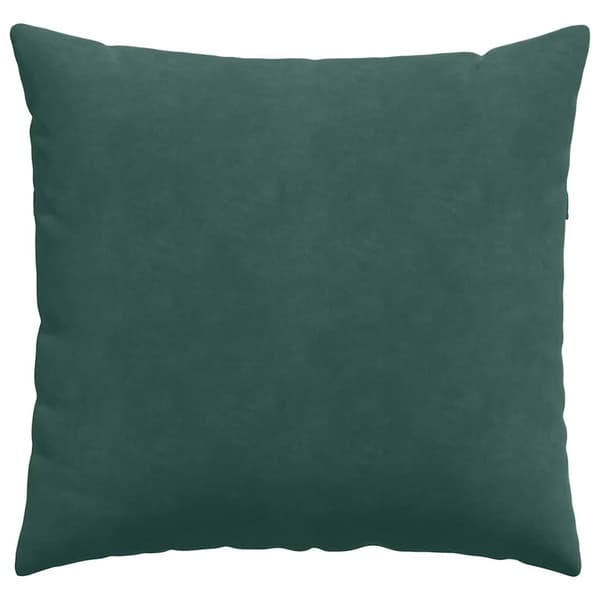 Sofakuddar 2 pcs Mörkgrön 45 x 45 cm Kordread tyg