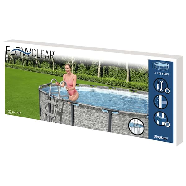 Bestway Poolstege Flowclear 4 steg 122 cm