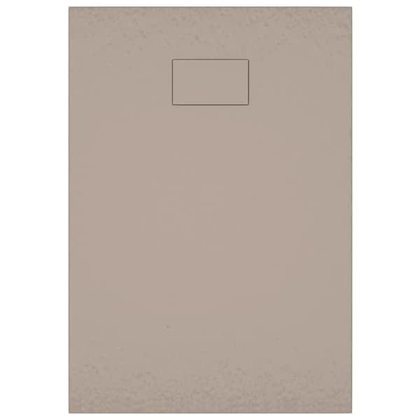 Duschkar SMC brun 100x70 cm