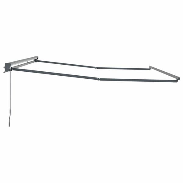 Markisram Justerbar Antracit 4 × 3 m Stål