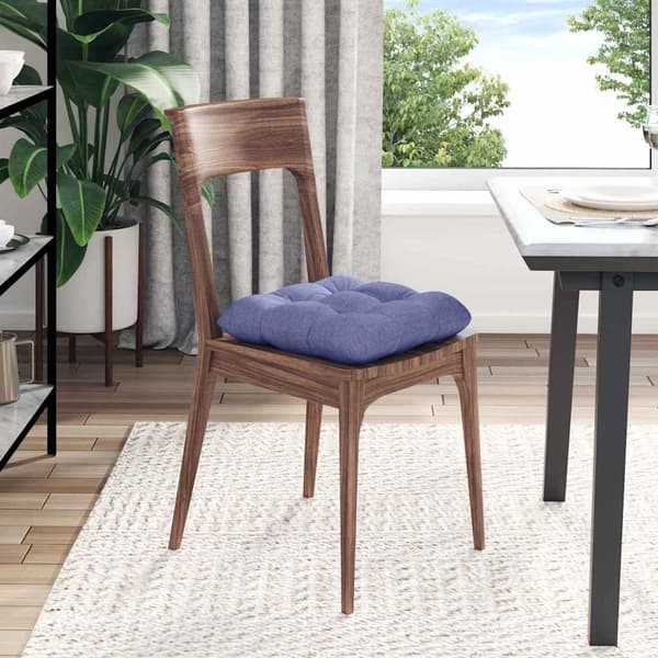 Sittkuddar 4 pcs Jeansblå 40 x 40 x 12 cm tyg