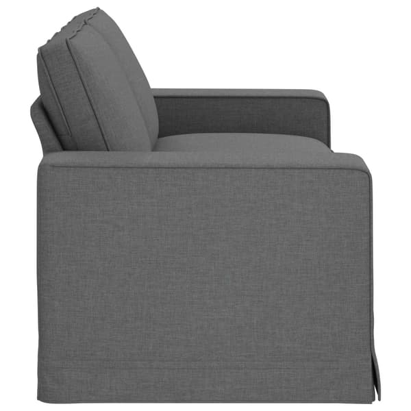 Soffa Mörkgrå 182 x 80 x 82 cm tyg