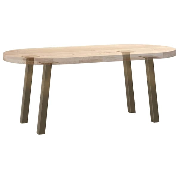 Soffbordsben 4 st naturstål 30 cm stål