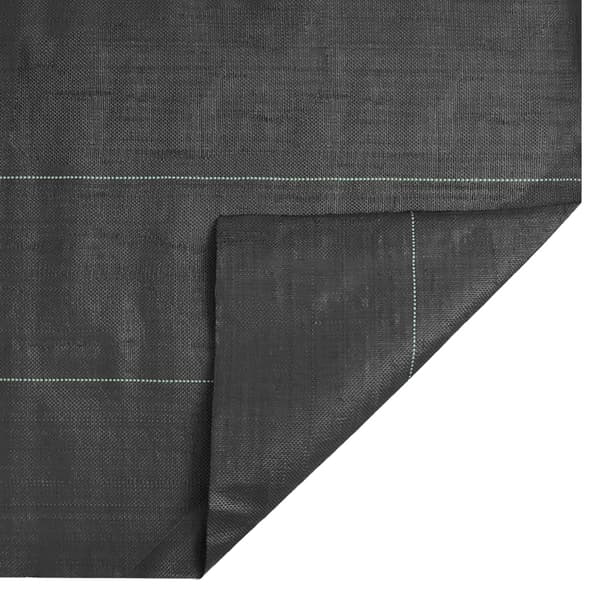 Ogräsmatta svart 1x10 m PP