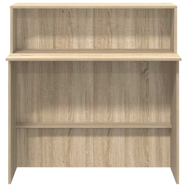 Receptionsdisk Sonoma Ek 100x50x103,5 cm konstruerat trä