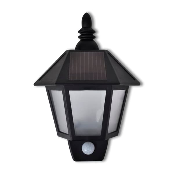 Solenergi-Vägglampa med Rörelsesensor
