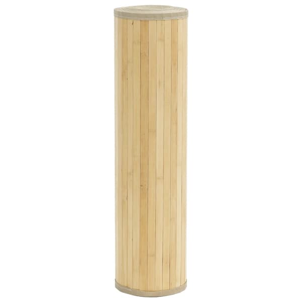 Matta rektangulär ljus naturlig 60x100 cm bambu